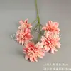 Arreglo de Escena de Flor de Crisantemo Artificial Realista de Gama Alta Decoración de Boda Material de Flor Artificial DIY Adorno Ramo