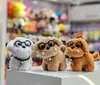 Novo Chaveiro de Pelúcia Máquina de Garra 4 polegadas Boneca Fofa Pingente de Chave
