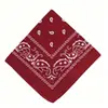 Pañuelo de cabeza retro americano de cachemir transfronterizo europeo y americano para mujer, turbante estampado de hip-hop callejero, bufanda de seda, tendencia del páramo, bufanda cuadrada genial