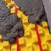 Módulo de Aquecimento de Piso Cabeça de Cogumelo Transfronteiriço Atacado EPS Construção Placa de Isolamento Geotérmico Módulo de Aquecimento de Piso de Emenda Contínua