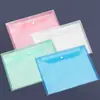 Bolsa para Archivos A4 Bolsa de Almacenamiento Bolsa para Documentos de Archivo Bolsa Blanca Gruesa con Botón Bolsa para Exámenes Bolsa Transparente de Color para Archivos