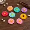 Accesorios para teléfono móvil DIY girasol mini margarita resina accesorios para el cabello accesorios DIY fabricantes de lotes
