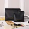 Bolsa de almacenamiento de metralla cierre automático bolsa de almacenamiento de auriculares monedero de PU mini portátil sobre rojo para boca bolsa de cosméticos