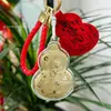 Bolsa de la Suerte de Oro Puro 999 Colgante Cumple Sueños Oro Puro 999 Llavero de Buena Suerte Colgante para Bolso Regalo