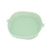 Amazon freidora de aire caliente forro bandeja para hornear multi-funcional silicona tapete para barbacoa resistente a altas temperaturas repetible