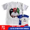 Camiseta de cuello redondo del Partido NDC A4 Sublimación Crewneck Africano Barril Recto Camiseta Publicitaria Principios de 2025 Elecciones Presidenciales de Ghana T