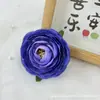 Venda Direta de Fábrica de Flores de Lótus Artificiais, Camélias Falsas com Miolo Envolto, Flores Decorativas para Pentes e Adereços de Cabeça DIY