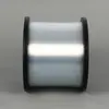 Suministro de fábrica 100D fibra de poliéster blanca monofilamento poliéster monofilamento de fibra química poliéster hilo de seda de poliéster hilo de coser