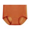 Calzones de una pieza de Cintura Media de Seda de Hielo Anti-pellizcos en Cadera Sin Marcas Algodón Puro Antibacterianos Parte Inferior Ropa Interior Cómoda para Mujer