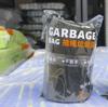 Saco de lixo doméstico engrossado saco de lixo de cozinha fechamento automático saco de lixo atacado 50 sacos de lixo de rolo grande