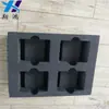 Venta Directa Azul Terciopelo Ranurado Espuma EVA Perforado Tallado Corte Pueblo Interior Teléfono Reloj Empaque Bandeja Interior