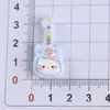 Gatinho Fofo de Desenho Animado Acessórios de Resina DIY Presilhas de Cabelo Feitas à Mão, Enfeites de Cabelo, Capas de Celular, Adesivos para Copo de Água, Decorações Criativas para Sapatos