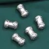 Acessórios de Prata Esterlina 990 Prata para Pés Redondo Xiangyun Barril Contas Acessórios Retro 3D Prata Dura DIY Material para Contas Feito à Mão Joias