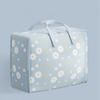 Bolsa de almacenamiento de ropa Daisy no tejida, bolsa de mudanza, bolsa de almacenamiento de colchas, bolsa de almacenamiento de acabado de tela para viajes y el hogar
