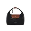 Bolso de axila retro de color bloqueado Maillard para mujer, nueva colección otoño 2026, bolso tote simple de nailon, bolso de hombro ligero, bolso cruzado