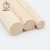 Venta al por mayor del fabricante Varillas Redondas de Fresno Blanco, Madera de Caucho, Pino, Eucalipto, Madera de Acebo, Haya, Sapele, Palos de Madera Redondos de Palo de Rosa