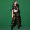 Disfraz de Danza Jazz para Niñas Atractivo Traje de Street Dance Japonés Traje Hip Hop para Niños hiphop Escenario de Espectáculo Tendencia