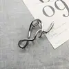 Oferta Especial Transfronteiriça Moda Acessórios de Cabelo Coque Grampo de Cabelo Presilha de Tubarão Presilha com Strass Acessório de Cabelo em Formato de Coração Gravata Borboleta Grampo de Cabelo para Menina
