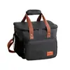 Bolsa de almuerzo aislada bandolera de un solo hombro de alta calidad, bolso de mano, bolsa de aseo para maquillaje, bolsa de mano para picnic, lonchera, bolsa con bloque de hielo para mantener fresco