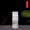 Taza Recta de Cerámica Jingdezhen Azul y Blanco Termo de Viaje Práctico Taza de Regalo Empresarial logo Venta Directa de Fábrica