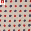 Tela impresa 21S otoño e invierno lindo color caramelo punto de onda estampado de leopardo ropa de mujer vestido de niño camisa de vestir tela para equipaje