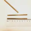 Estante de Exhibición para Joyería con Clavos de 4 mm de Grosor para Colgar Calcetines, Aretes, Collares, Clavos Color Oro Cobre de 5 mm, Ganchos para Tablero Perforado