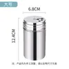 Acero Inoxidable 304 Hogareño Exterior Multiusos Frasco para Condimentos Botella para Condimentos Pimienta Comino en Polvo Frasco para Palillos Botella para Condimentos de Cocina