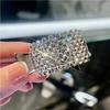 Pinza para Cola de Caballo con Pedrería Pinza de Garra para Cola de Caballo Alta Artefacto Fijo Pinza para el Cabello Femenina Nueva Pinza de Tiburón con Pedrería Pinza para el Cabello del Cuero Cabelludo