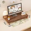 Estación de Trabajo Elevada para Computadora de Escritorio Base para Pantalla Soporte de Almacenamiento para Monitor de Escritorio de Oficina Teclado