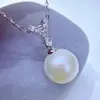 Accesorios de Perlas DIY Engaste Vacío de Plata de Ley S925 Colgante de Diseño en Forma de V a la Moda Sencillo Joyería Dulce Versátil