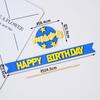 Decoraciones para Hornear Pasteles Celebridad de Internet Niño Jugador de Baloncesto Niño de Dibujos Animados Cumpleaños Adorno para Postre Adorno de Tarjeta