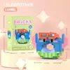 Compatible con Bloques de Construcción de Micropartículas Lego Muñecos de Dibujos Animados Educativos para Niños Ensamblaje Escritorio Celebridad de Internet Puesto Callejero Juguetes al por Mayor
