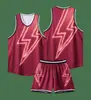Uniformes Deportivos de Baloncesto al por Mayor, Trajes Casuales de Entrenamiento Transpirables y Absorbentes de Sudor, Se Pueden Imprimir con Imágenes, Texto y Números Fc206