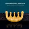 Novo pente de massagem de sândalo dourado para mulheres, suprimentos para vestir, raspar a cabeça, pente de massagem meridiano, artesanato, atacado