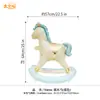 Caballo Balancín Inflable Nuevo Globo de Papel de Aluminio Regalo de Cumpleaños para Niños Accesorio para Fotos al Aire Libre Juego Interactivo Imprescindible para Celebridades de Internet