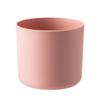 Vaso de flores pp estilo nórdico vaso de flores simples engrossado redondo plástico pequeno vaso de flores suculento doméstico vaso de rabanete verde vaso de flores