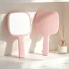 Espejo de Maquillaje Nuevo Estilo Forma Irregular Pequeña, Espejo de Tocador Portátil, Espejo de Plástico de Alta Definición, Espejo de Belleza de Mano para Niñas