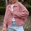Chaqueta vintage de manga larga estilo francés para mujer, transfronteriza europea y americana 2026 otoño/invierno nueva ropa de trabajo abrigo cárdigan casual relajado
