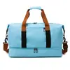 Bolsa de Treino Portátil para Yoga, Bolsa Casual Leve para Viagem, Bolsa de Fitness com Compartimento Separado para Itens Molhados e Secos