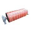 Rodillo de Deflexión Tipo Td75 Recubierto de Goma Hecho de Acero al Carbono, Rodillo de Banda Transportadora, Rodillo Eléctrico Tipo Dtii