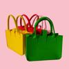 2026 Nova Bolsa Tote de Feltro Personalizada de Desenho Animado para Mamãe Bolsa de Compras Caixa de Presente para 100 Dias de Bebê Presente Souvenir de Celebridade da Internet