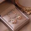 Love Pearl 925 brincos de prata pino doce tassel temperamento brincos de flor maré feminina suave brincos Coringa atacado