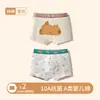 Roupa íntima masculina, algodão puro de grau A para crianças, para idades 10-15, crianças mais velhas 6-12, cuecas boxer masculinas
