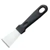 Raspador de Óleo de Aço Inoxidável com Cabo de PP para Cozinha, Remove Sujeira de Fogões, Raspador de Óleo para Limpeza de Coifa Asakh-No.M3