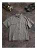 Camisa de Manga Corta a Cuadros Nueva de Verano 2026 para Hombre, Marca Japonesa Retro de Moda, Corte Holgado, Camisa Casual Versátil para Pareja