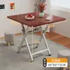 Mesa plegable, mesa de comedor cuadrada, mesa pequeña para uso doméstico, alquiler de apartamentos pequeños, mesa de comedor sencilla, mesa cuadrada