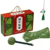 Caja de regalo para el Festival del Bote del Dragón, set de tres piezas de artemisa, almohada de artemisa, martillo de artemisa, bolsita, regalo promocional de tienda, regalo de condolencias corporativo