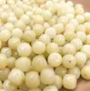 Direto da fábrica jade branco raiz de bodhi contas soltas contas barril contas redondas pulseira boutique DIY contas de bodhi brincar atacado