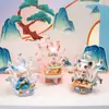 Tendencia China Sabiduría Antigua Caja Sorpresa de Hadas Serie Zorro de Nueve Colas Figura de Juguete de Moda Manualidad para Estudiantes Regalo Decoración de Escritorio