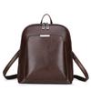 Mochila Feminina 2026 Novo Estilo Forma Retrô Simples, Bolsa de Ombro de Uso Duplo para Mulheres, Mochila Escolar Estudantil da Moda